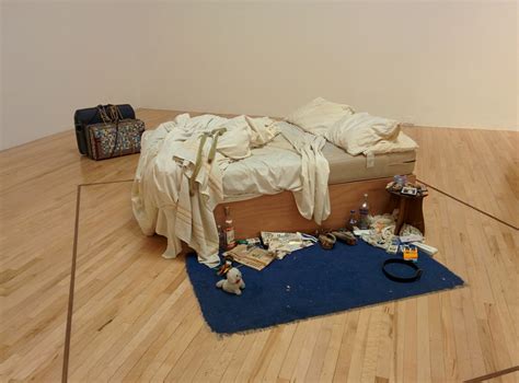 why was tracey emin s bed a shock to the audience