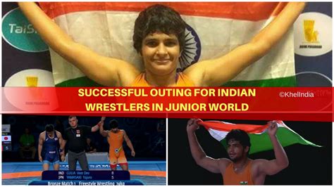 3 Medals For Indian Wrestlers At Junior World With A Rare Bronze In