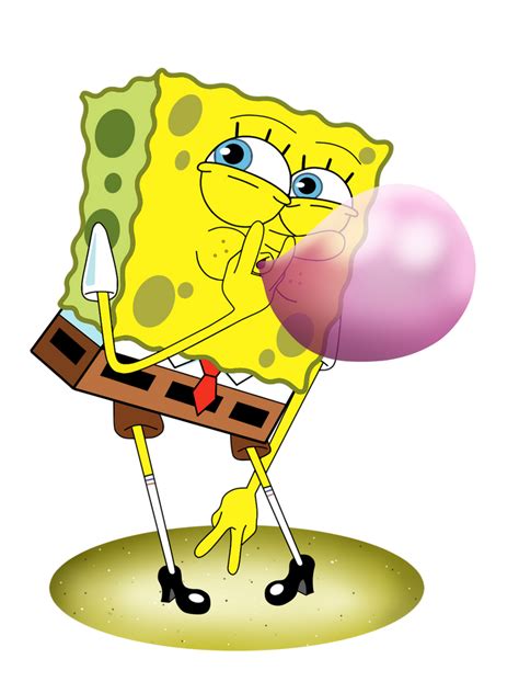 Spongebob Bubblegum Sponge By Crystalplatypus On Deviantart