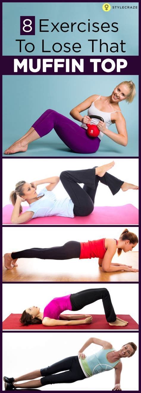 8 Best Exercises To Get Rid Of Muffin Top Exercise Fitness