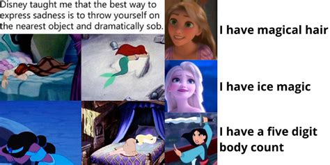 10 Memes Que Sintetizan A La Perfección A Las Princesas Disney Que Son