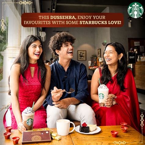 starbucks india on twitter add some starbucks joy to your dussehra celebrations with your