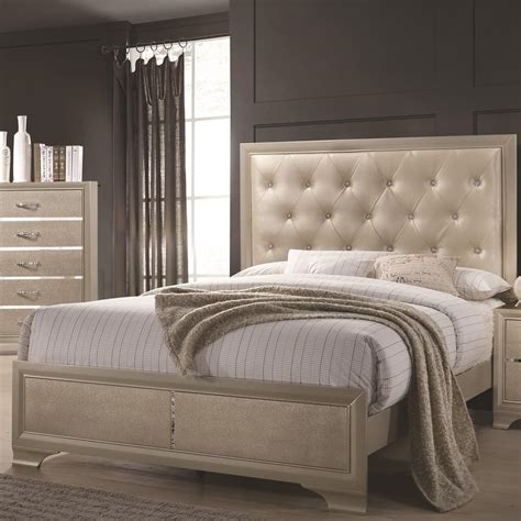 Shop wayfair for the best coaster furniture bedroom set. Coaster Beaumont Upholstered Queen Bed with Button Tufting ...