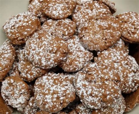 Schokoladen-Mandel-Plätzchen Weihnachtsplätzchen