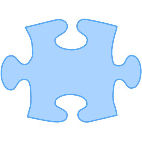 Jigsaw Piece Blue Png Svg Clip Art For Web Download Clip Art Png