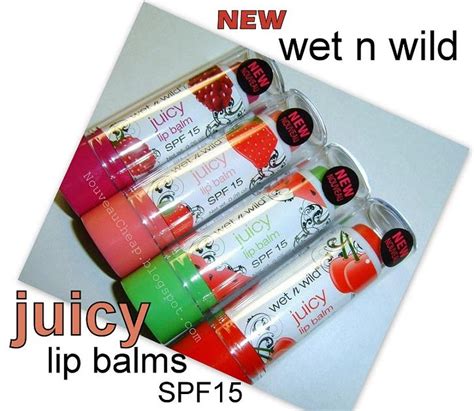 Review New Wet N Wild Juicy Lip Balms Spf 15 Nouveau Cheap