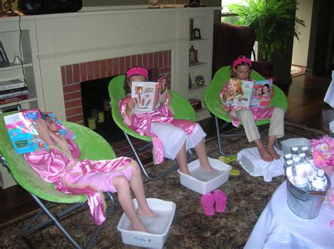 Spa Party Ideas Kids Spa Party