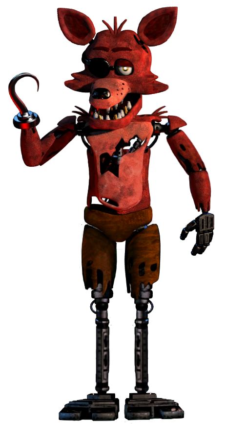 Fnaf 1 Foxy Full Body By Enderziom2004 On Deviantart