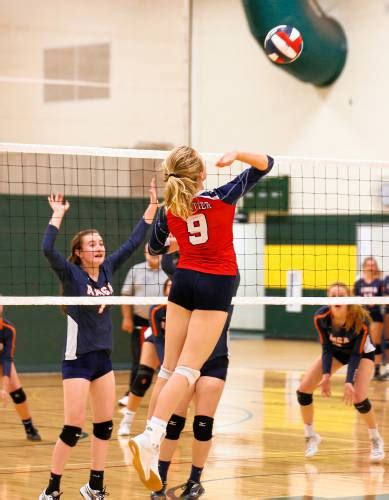 Division 3 Girls Volleyball Frontier Sweeps Amsa To Reach State Finals