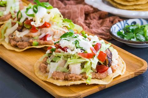 Quick And Easy Chicken Tostadas Cupcakes And Kale Chips