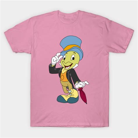 Jiminy Cricket Pinnochio T Shirt Teepublic