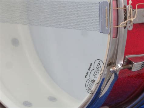 Ludwig Jazz Festival 5 X 14 Sparkling Red Pearl Wood Snare Drum 1965