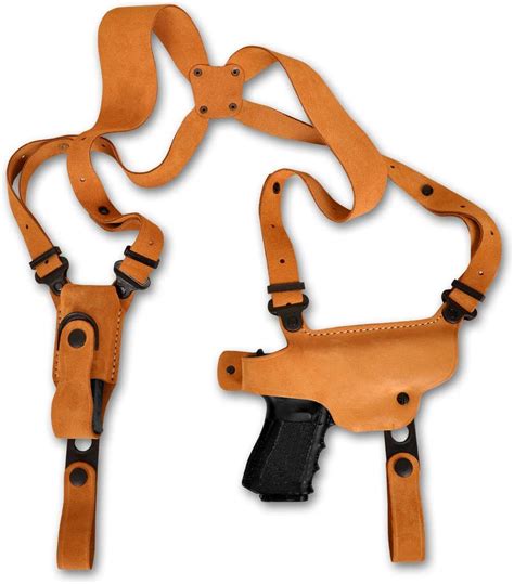 Masc Premium Suede Leather Shoulder Holster With Single
