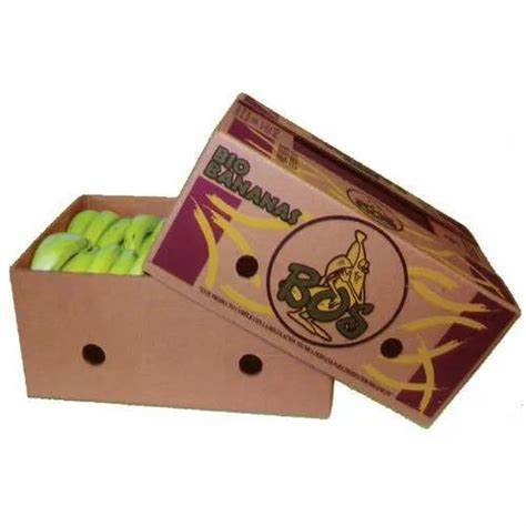 Cardboard Banana Packaging Box Box Capacity 5 Kg At Rs 45piece In