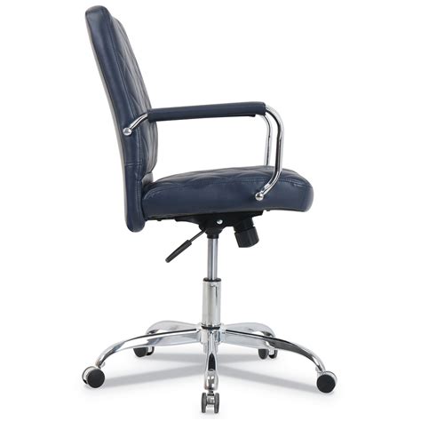 Never miss new arrivals that match exactly what you're looking for! Nevada Navy Blue Modern Mid Back Office Chair | Eurway
