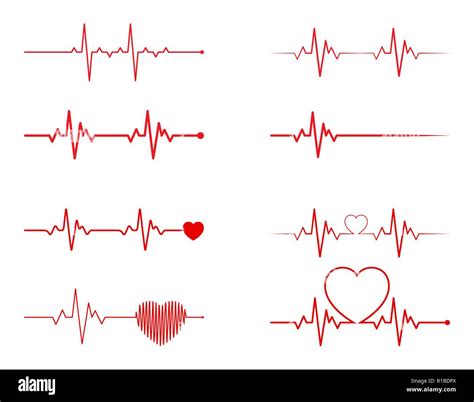 Ritmo Cardíaco Electrocardiograma Ecg Electrocardiograma De Señal De