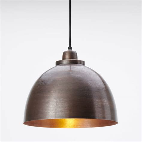 Europa Antique Copper Pendant Light By Horsfall And Wright