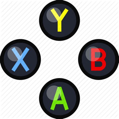 Buttons Console Controls Gamer Play Xbox Yumminky Icon