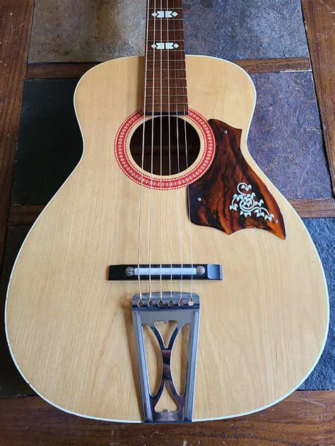 Harmony Stella H928 Vintage Parlor Guitar Usa Reverb