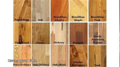 Types Of Hardwood Floors Youtube