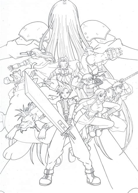 We did not find results for: Final Fantasy 7 Fan Art | Coloring pages, Cartoon coloring ...