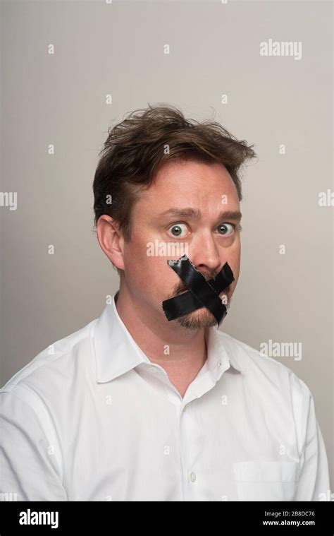 Mouth Taped Hi Res Stock Photography And Images Alamy