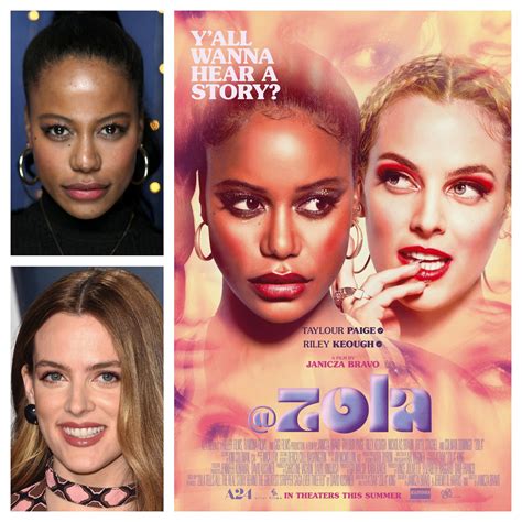 exclusive taylour paige and riley keough on creating their personas for ‘zola —