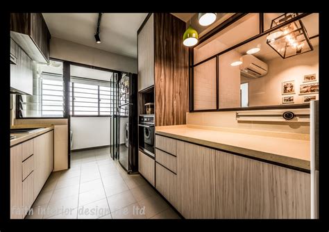 4 Room Hdb Interior Design Ideas Hdb Singapore Flat Interior Kitchen