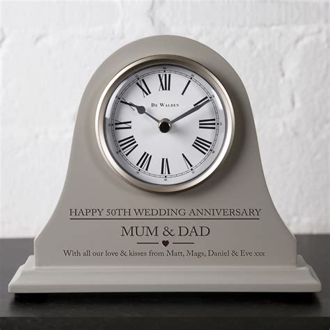 For the happy couple who are the star of a relatively new idea to wedding gifts is the introduction of wedding gift registries, and an increasing number we'll also be taking a look at wedding anniversary gifts, because somewhere. 50th Wedding Anniversary Gift Personalised Engraved Grey ...