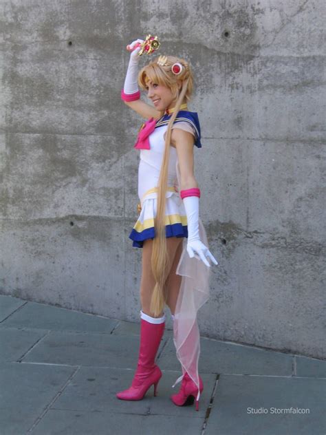 Sailor Moon Ready For A Fight By Stormfalcon Asian Cosplay Cute
