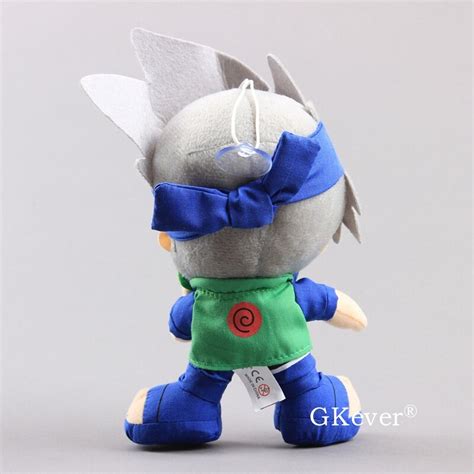 22 Cm Anime Naruto Figure Naruto Hatake Kakashi Plush Toy Doll Cartoon