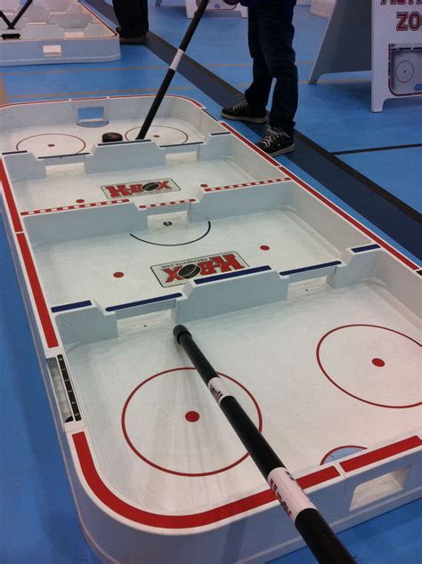 Think Street Hockey Meets Tablebubble Hockey A Great Way To Get Off