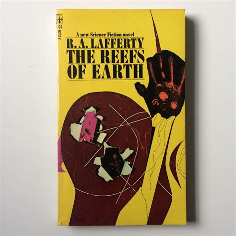 R A Lafferty The Reefs Of Earth Berkley Books 1968 Cover Art By Richard Powers By