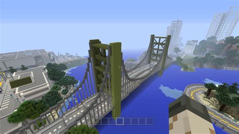 Minecraft Bridge In My City Rdetailcraft