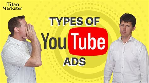 Youtube Ads Tutorial Types Of Youtube Ads Youtube