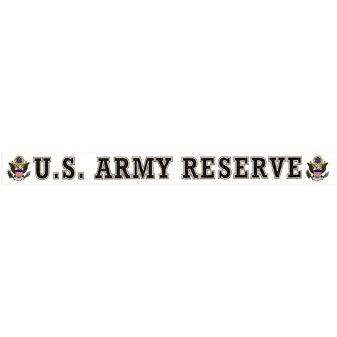 Us Army Reserve Decal