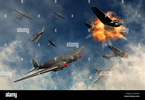 The Battle Of Britain Stock Photo Alamy