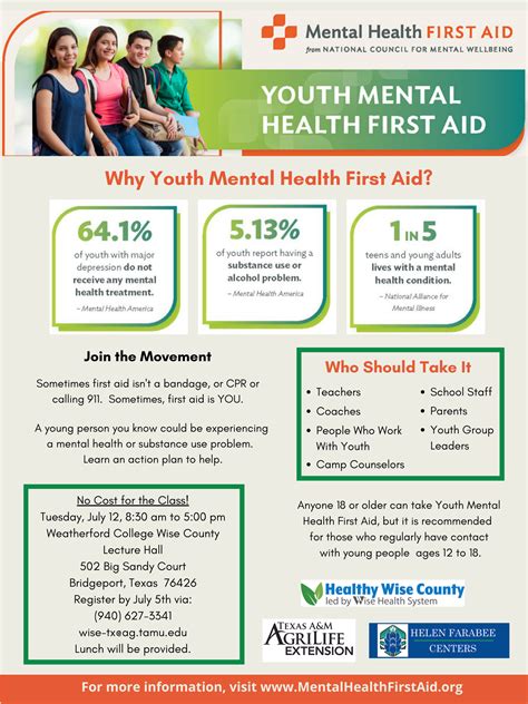 Youth Mental Health First Aid Wise