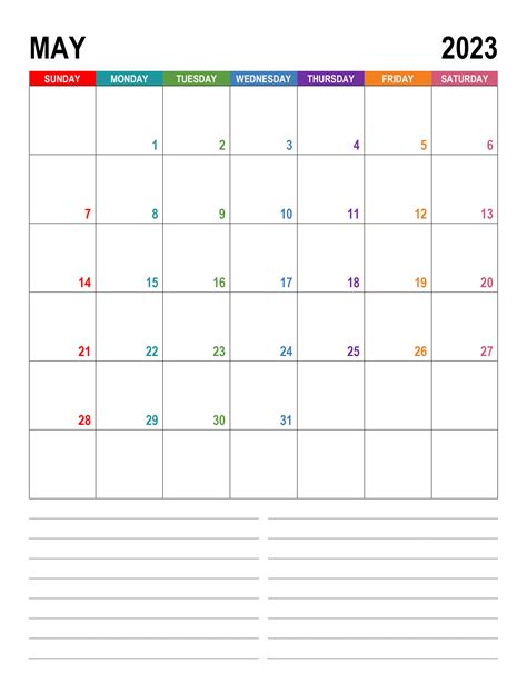 Calendar For May 2023 Free Calendarsu