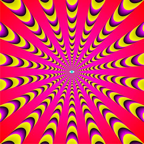 Eye Rays Motion Optical Illusion | An Optical Illusion