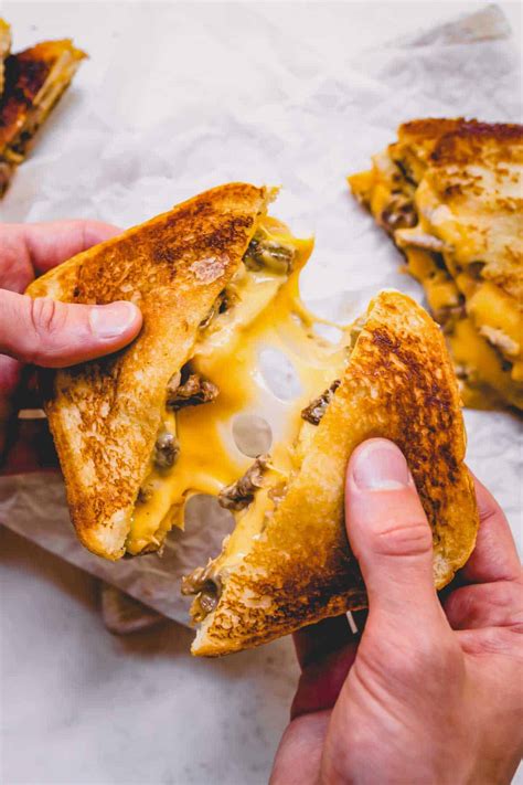Philly Cheesesteak Grilled Cheese Busy Cooks