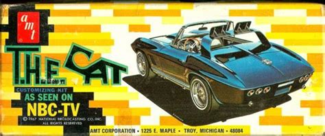 Amt Model Of The Custom Corvette From The The Cat Tv Series Now If