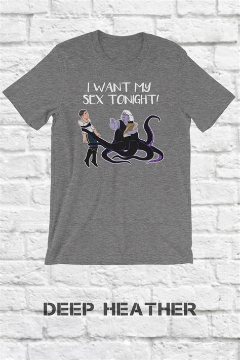 Merhammit And Dinyell I Want My Sex Tonight T Shirt 90df Etsy