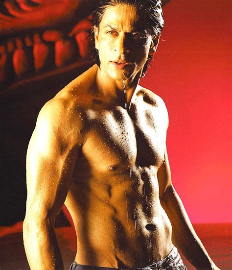 SRK All Set To Get Perfect Abs Shahrukh Khan Shahrukh Khan And Kajol