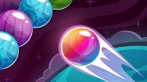 Bubble Shooter Planets Game Play Online At RoundGames