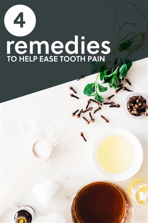 4 Simple Remedies For Toothache Relief Everyday Roots