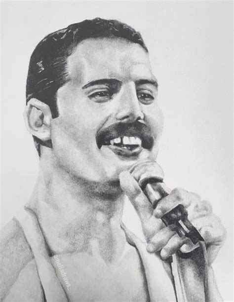 Freddie Mercury Drawing At Explore Collection Of