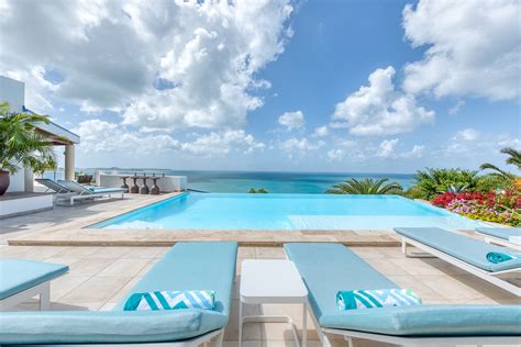 Dazzling Modern Villa With Panoramic Ocean View Home Rental In Marigot