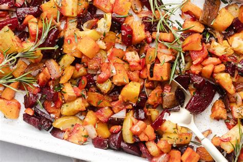 Roasted Rosemary Root Vegetables The Whole Cook