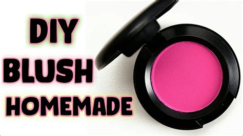 How To Make Blush At Home Diy Blush At Home Youtube